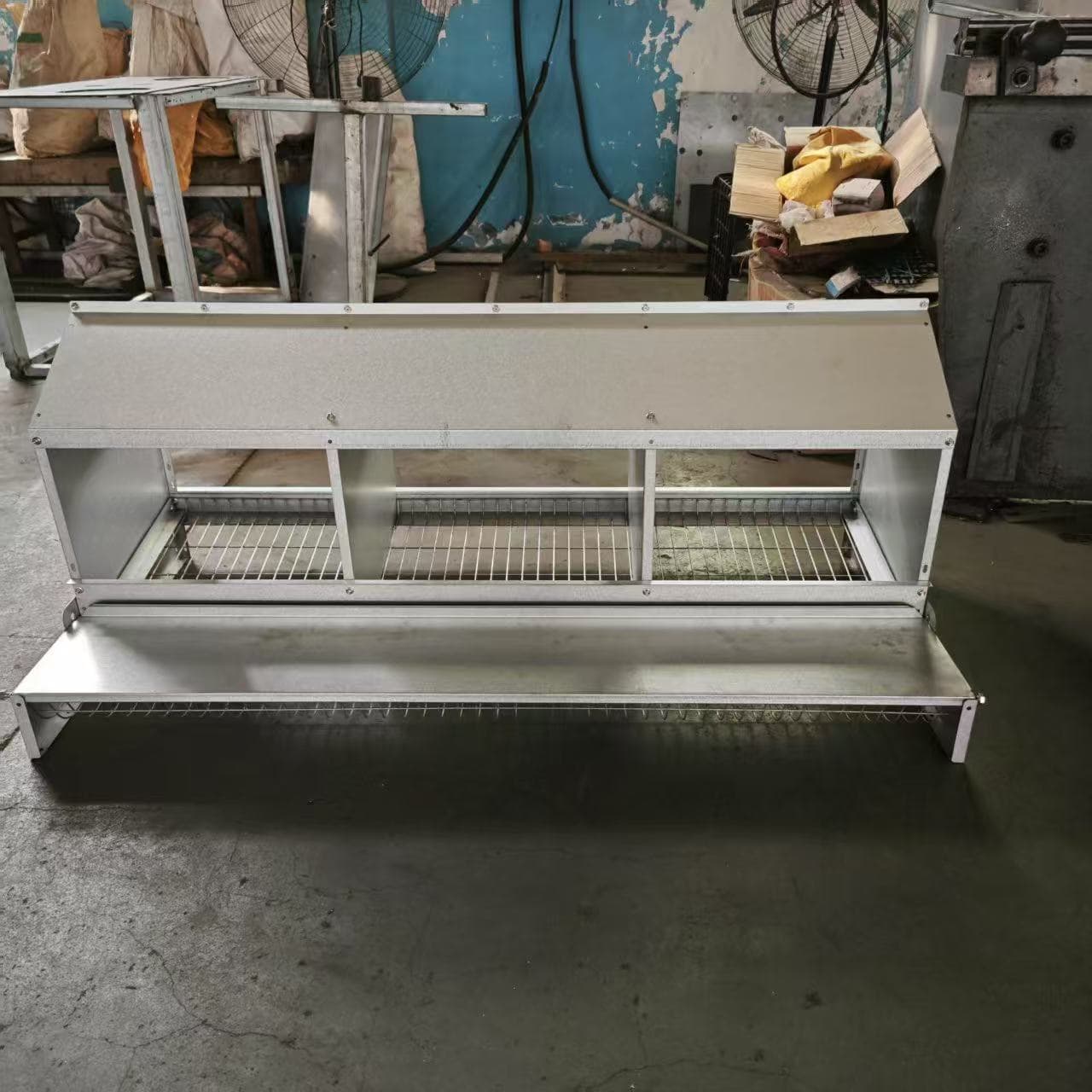 Free-Range Chicken New Automatic Egg Roll Nest Box Auto Egg Collection Nest Single-Layer Chicken Laying Box