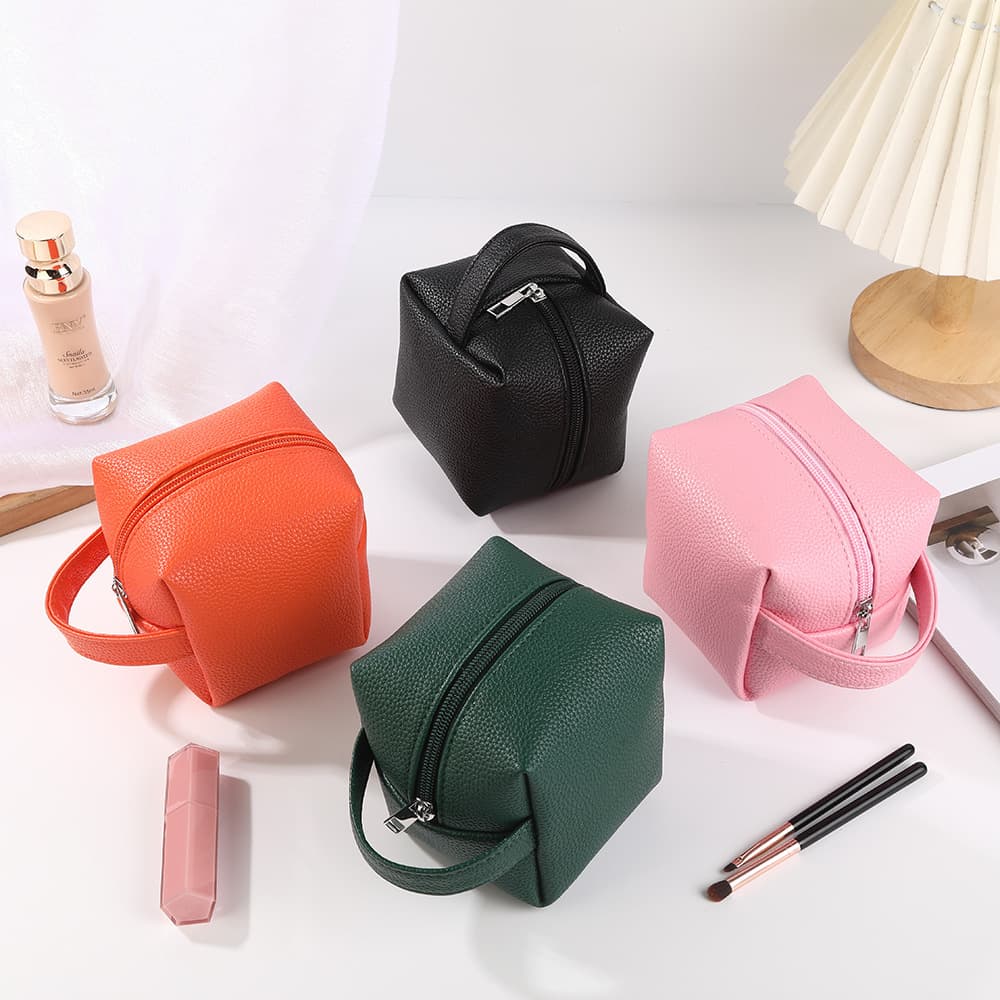 Multi-Color Portable Toiletry Bag Cosmetic Bag Travel Storage Bag Women's Makeup Organizer Essential Small Pouch