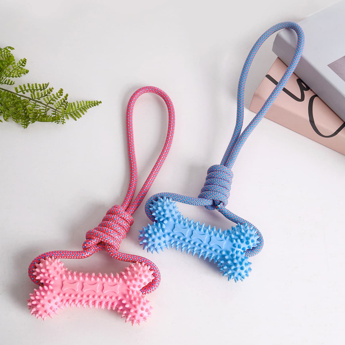 2024 New Bone Chew Pet Toy for Boredom Relief, Durable Dog Chew Toy for Teething, Puppy Toy Factory Wholesale