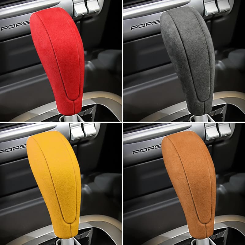 Gear Shift Lever Cover for Porsche Cayenne 2004-2009 Interior Modification Handball Protection Accessories