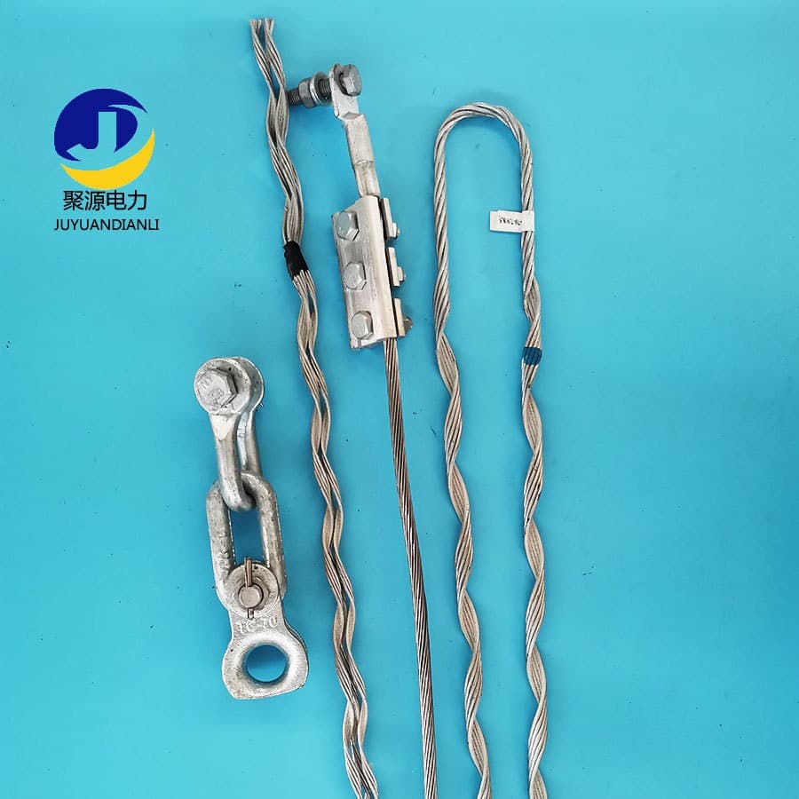 24-core optical fiber cable tension clamp, OPGW optical fiber cable tension hardware, grounding wire tension clamp manufacturer.