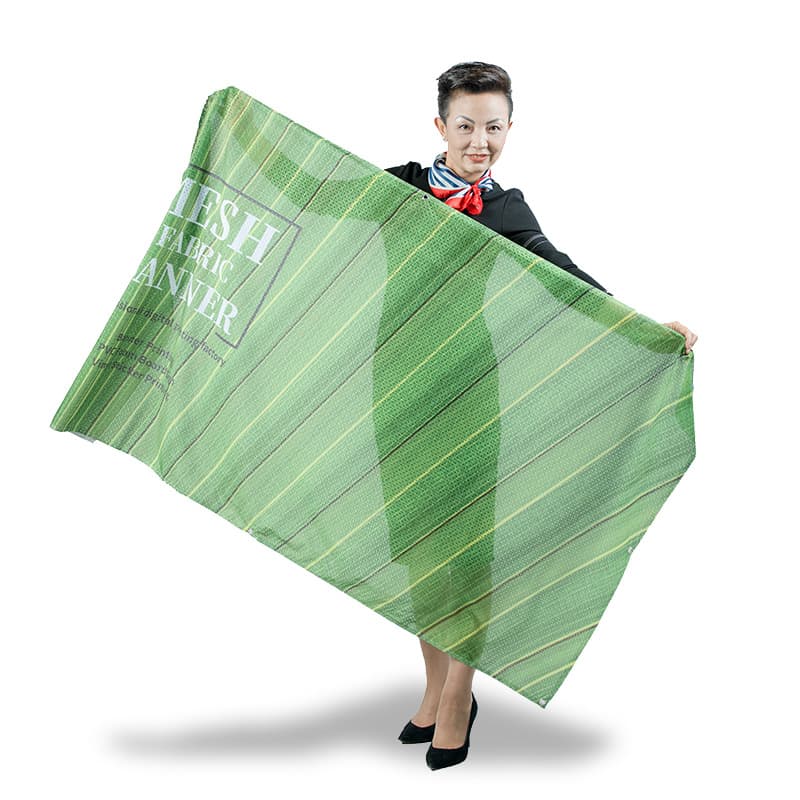 Shenzhen Manufacturer Custom Outdoor Event Banners, Giant Flame-Retardant 130G Mesh Fabric, Sports Meet Fence Banners