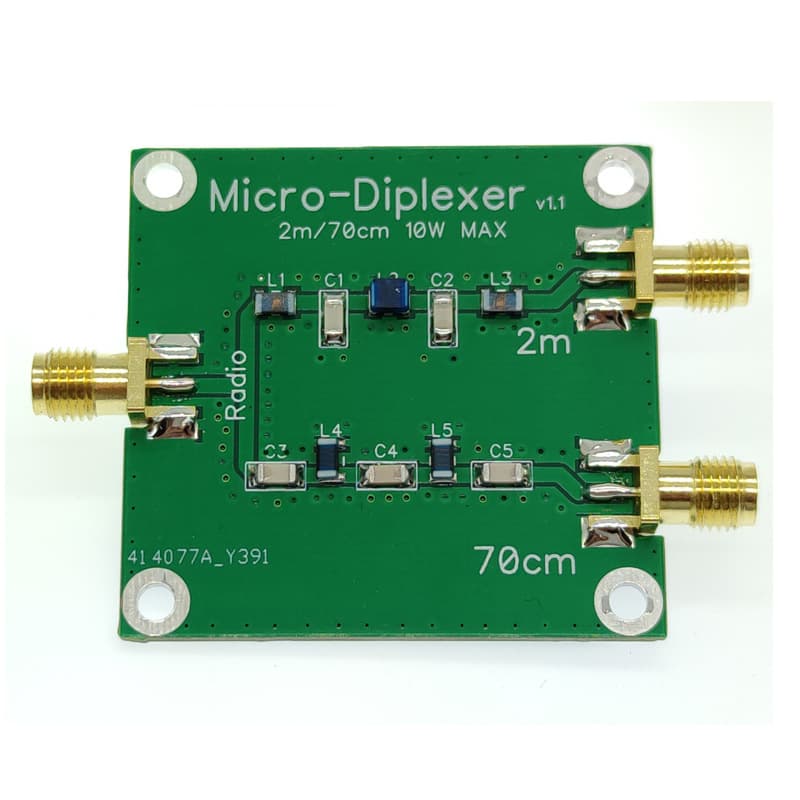 10W V/U Duplexer Filter