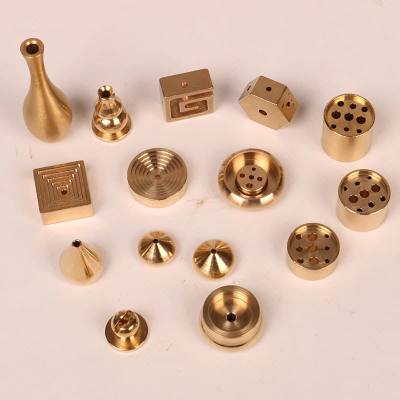 Copper nine-hole incense holder, gourd incense insert, Japanese style mini creative water drop hidden thread incense rack, antique small incense burner accessories