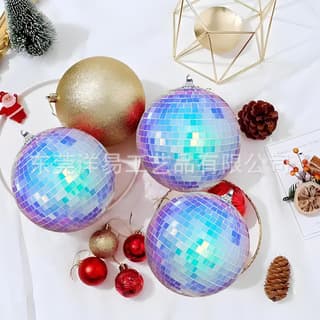 Shatterproof Christmas Ball Decorations for Christmas Tree Colorful Plastic Festive Ornaments Christmas Theme Home Decor