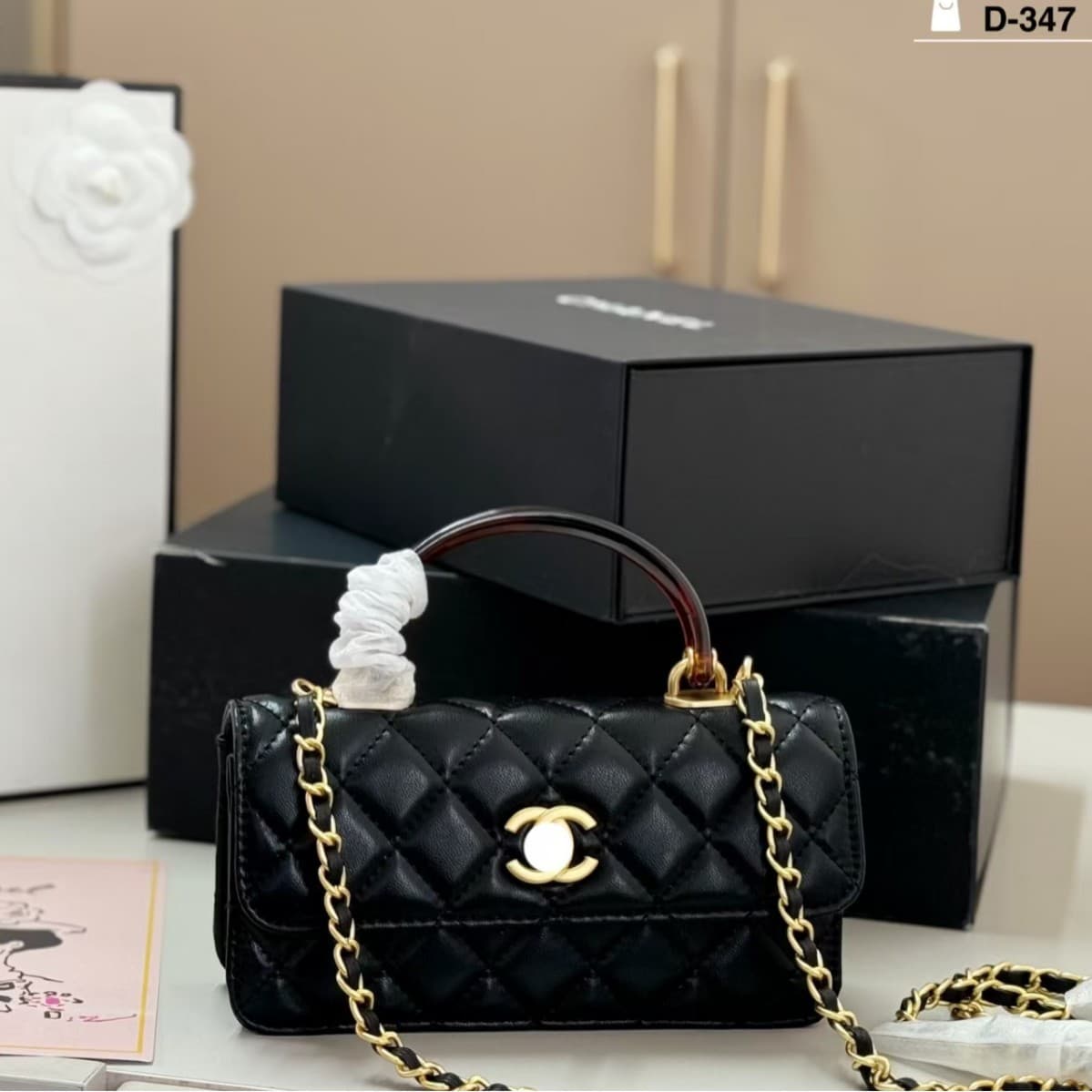 Chanel-style quilted chain bag, handbag, shoulder bag, crossbody bag, cross-border light luxury fashion