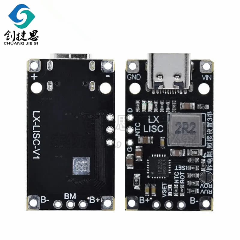 3.7V Lithium Battery 5V Charge 3S Lithium Battery Boost Charging Module Supports QC Fast Charging