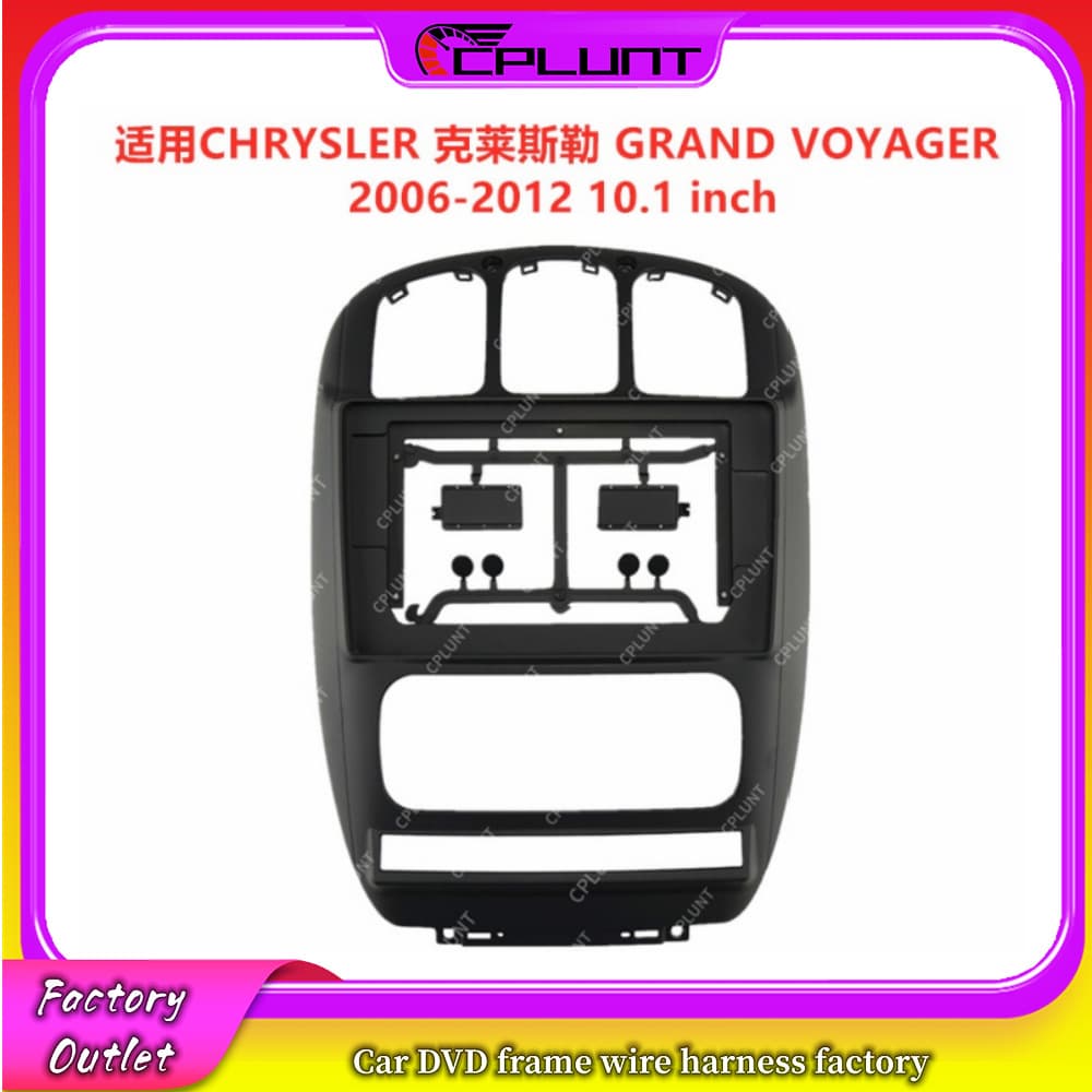 Compatible with Chrysler Grand Voyager, Dodge, and Southeast Android Car Stereo Navigation Panel Conversion
