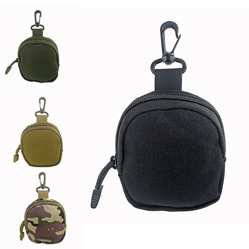 Coin purse, headphone key bag, portable outdoor sports bag, edc storage, tactical accessories, USB disk protection mini bag