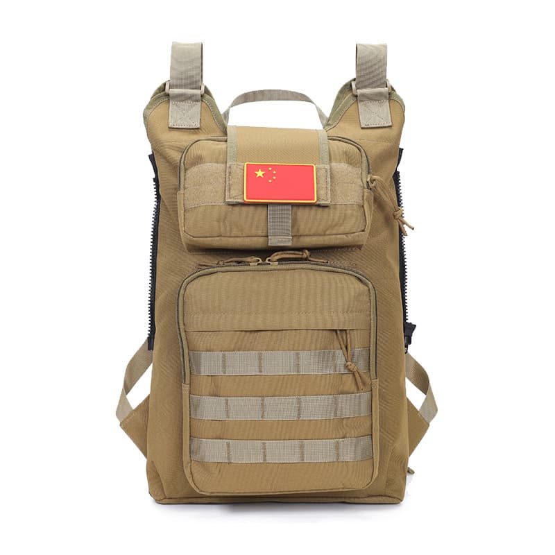 Cross-border hot-selling outdoor tactical folding backpack military fans multi-functional cycling storage backpack mountaineering sports bag