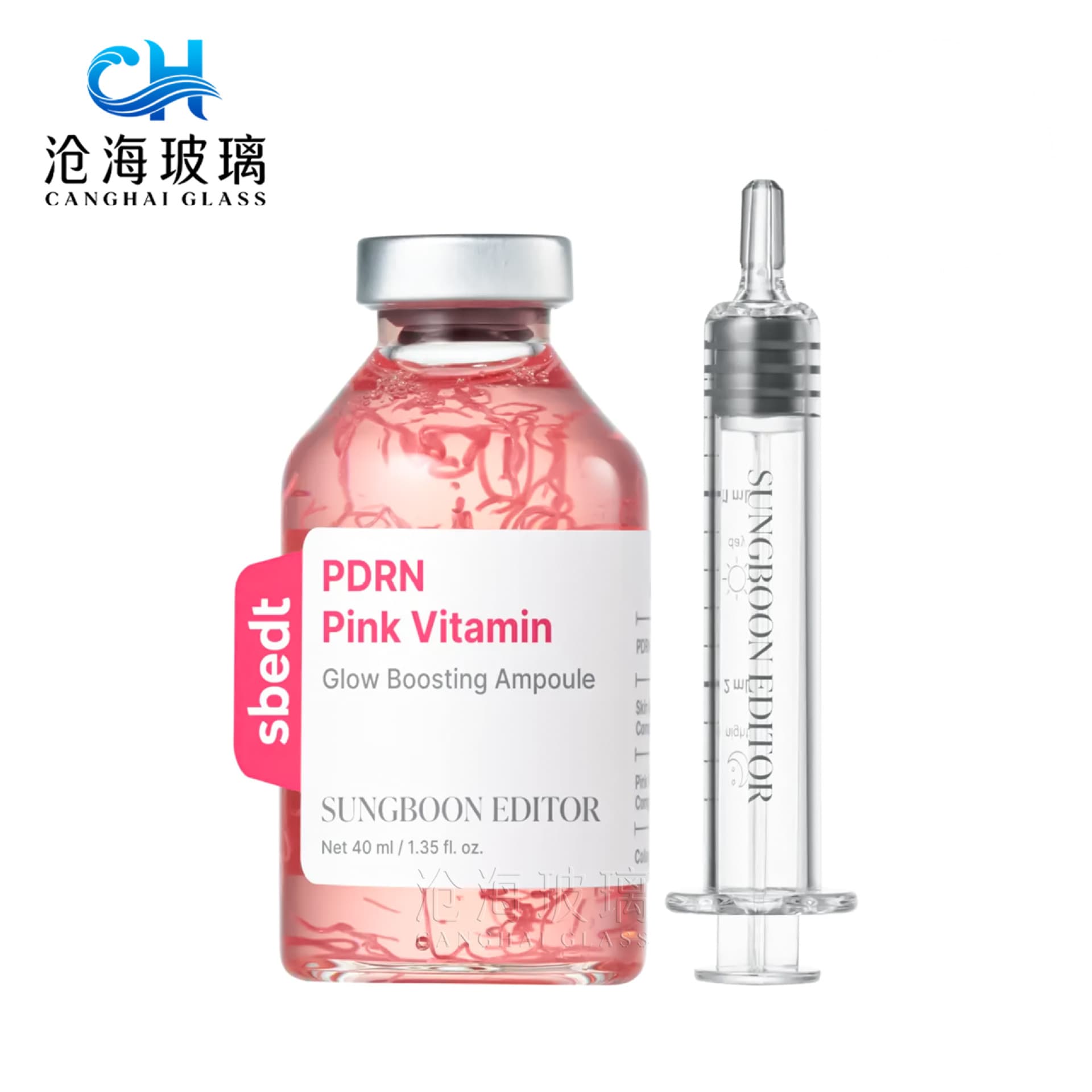 In Stock Molded Snap Cap Bottle 20ml Serum Bottle 30ml Serum Glow Bottle 50ml Skin Care Serum Glow Bottle