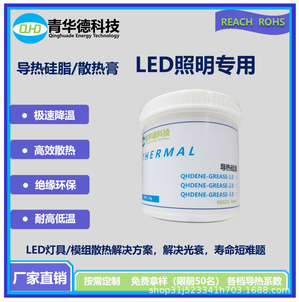 LED Lighting Specific Thermal Grease, Heat Sink Paste, Free Sample, Coefficient 1.5W