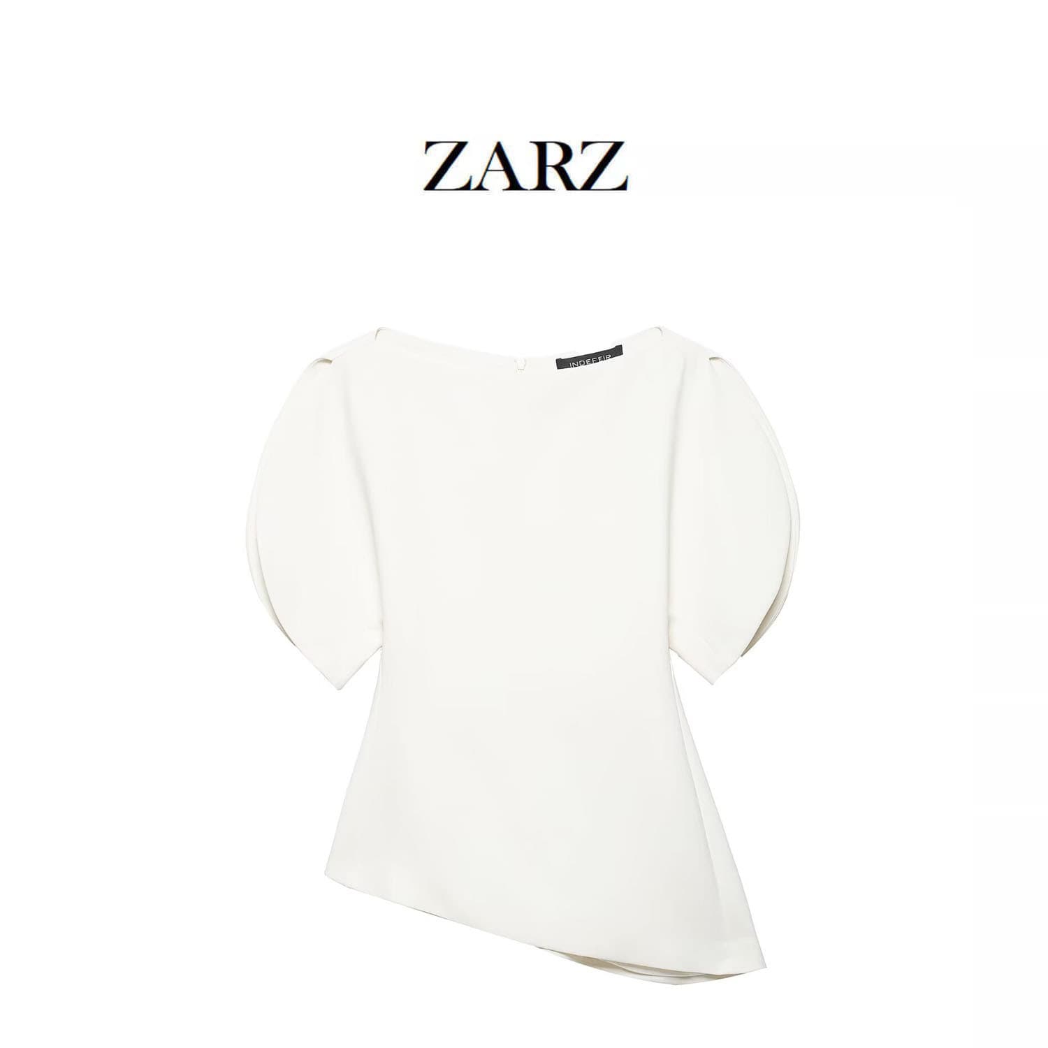 ZARZ homemade European and American style new women's clothing fashionable casual versatile puff sleeve top 1101/198