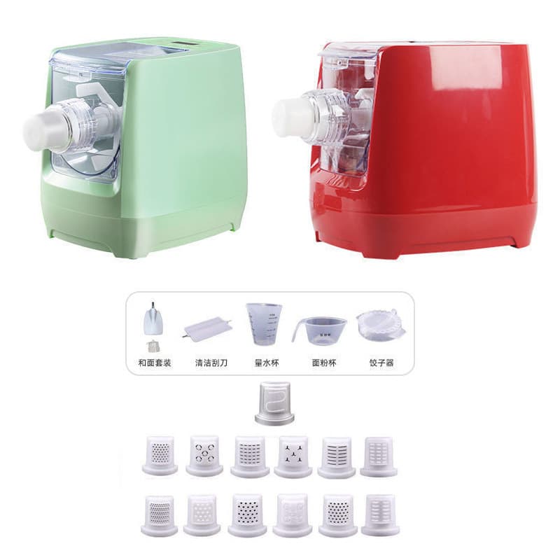 Home noodle maker (English version), smart noodle maker, 110V, multi-functional dough press and kneading machine, wholesale from manufacturer.