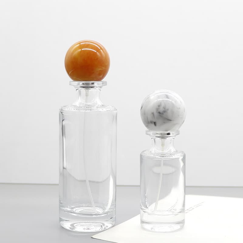 Perfume Bottle Refillable Transparent Glass Spray Bottle Sample Empty Bottle Packaging Stock Manufacturer Wholesale