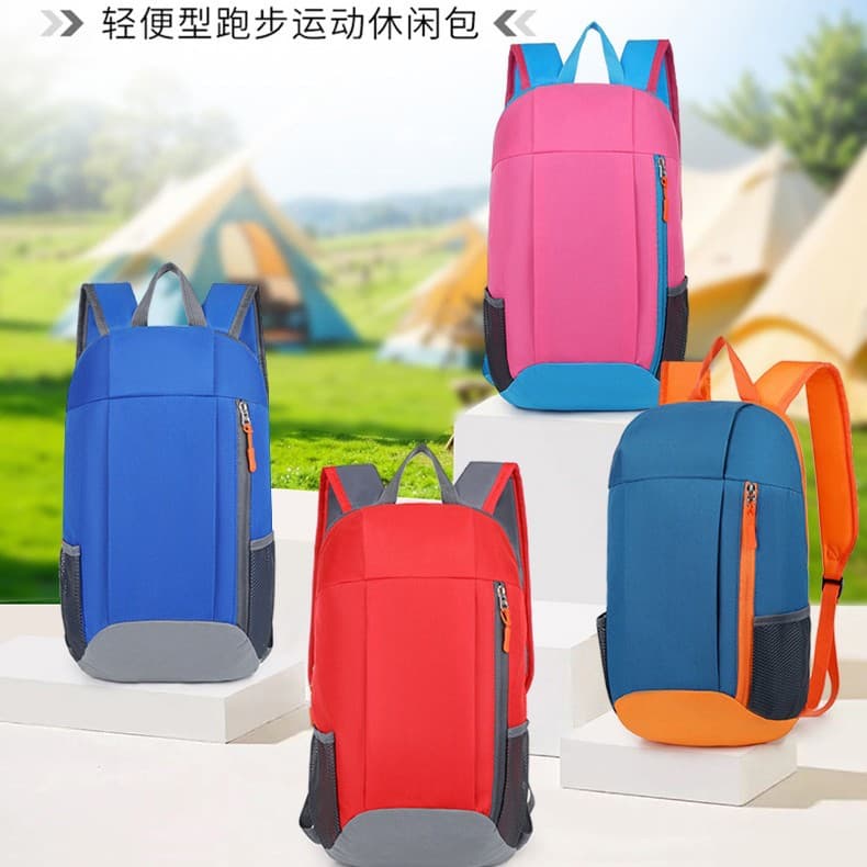 New lightweight sports backpack for outdoor activities, travel agency backpack, corporate gift, educational travel student bag.