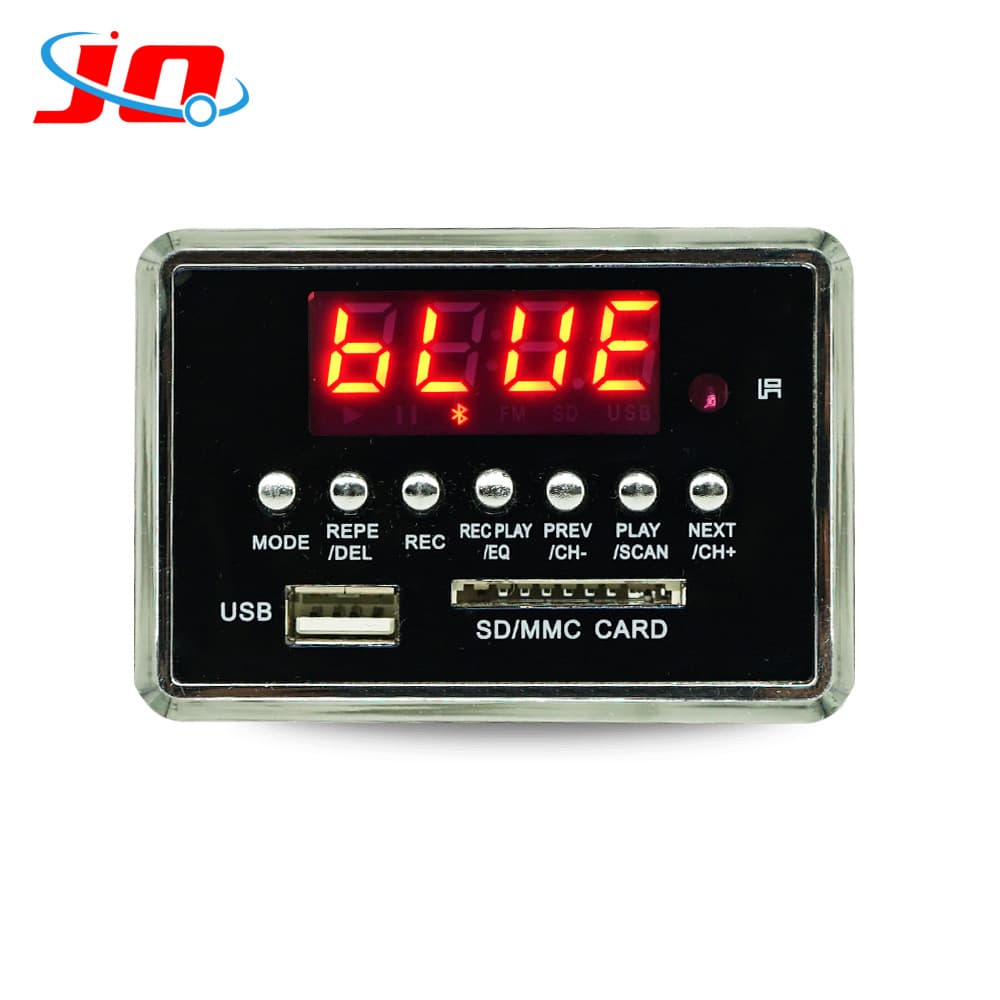 JQ Bluetooth module, MP3 decoder board, audio decoder, car audio accessories, amplifier board with FM function.