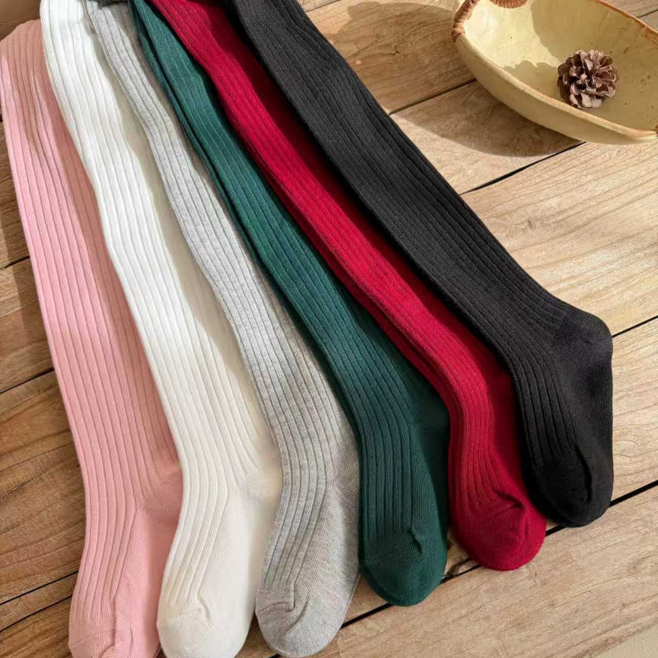 Cross-border e-commerce spring and autumn children's leggings wholesale double-needle baby small, medium and large children's leggings children's pantyhose
