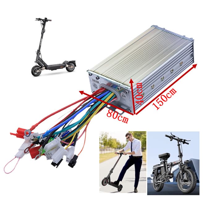 Cross-border special electric vehicle controller 48/60/64/72v1000w1500w intelligent brushless dual-mode universal model