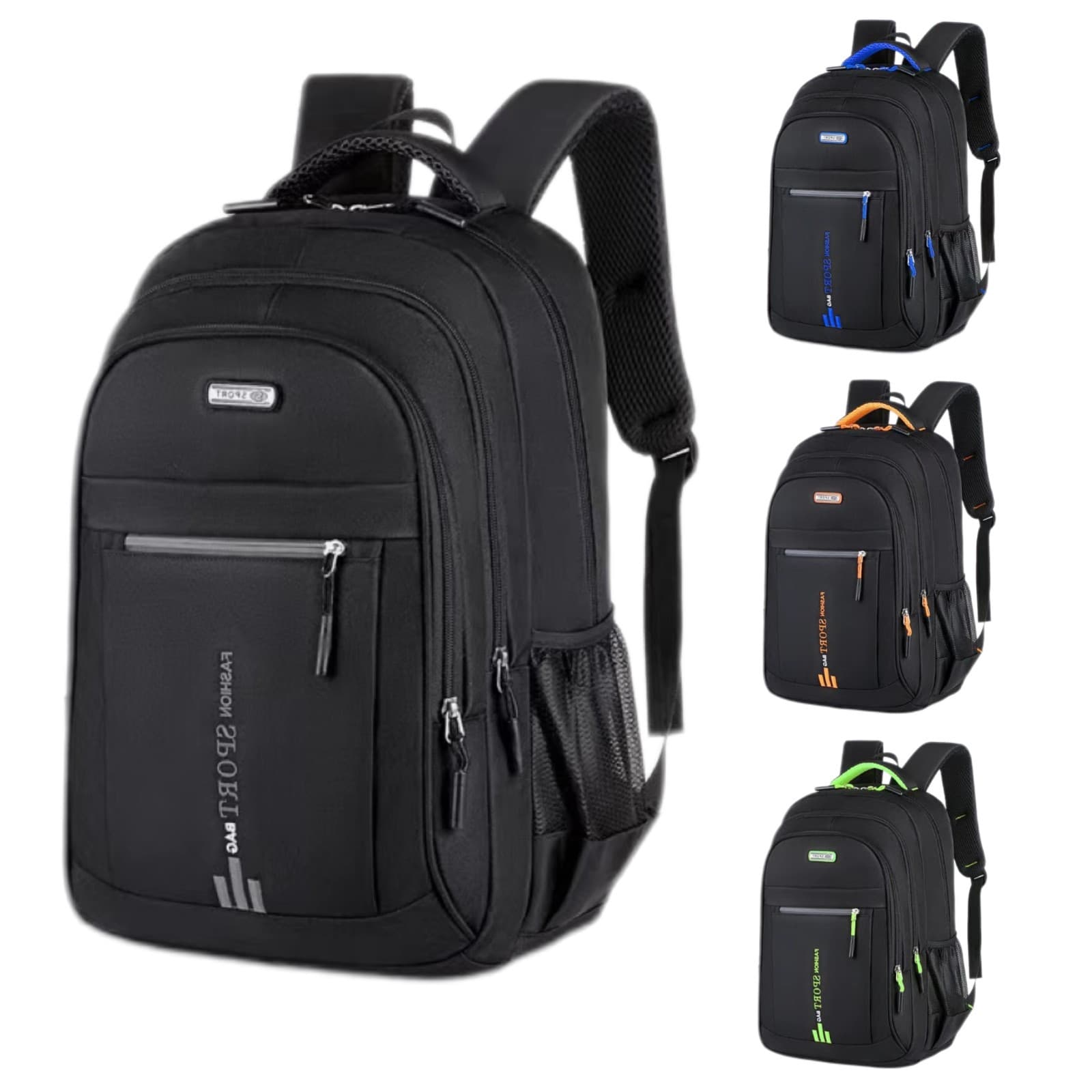 Men's Large Capacity Business Computer Backpack, Women's Travel Bag, High/Middle School Student Backpack, Cross-border