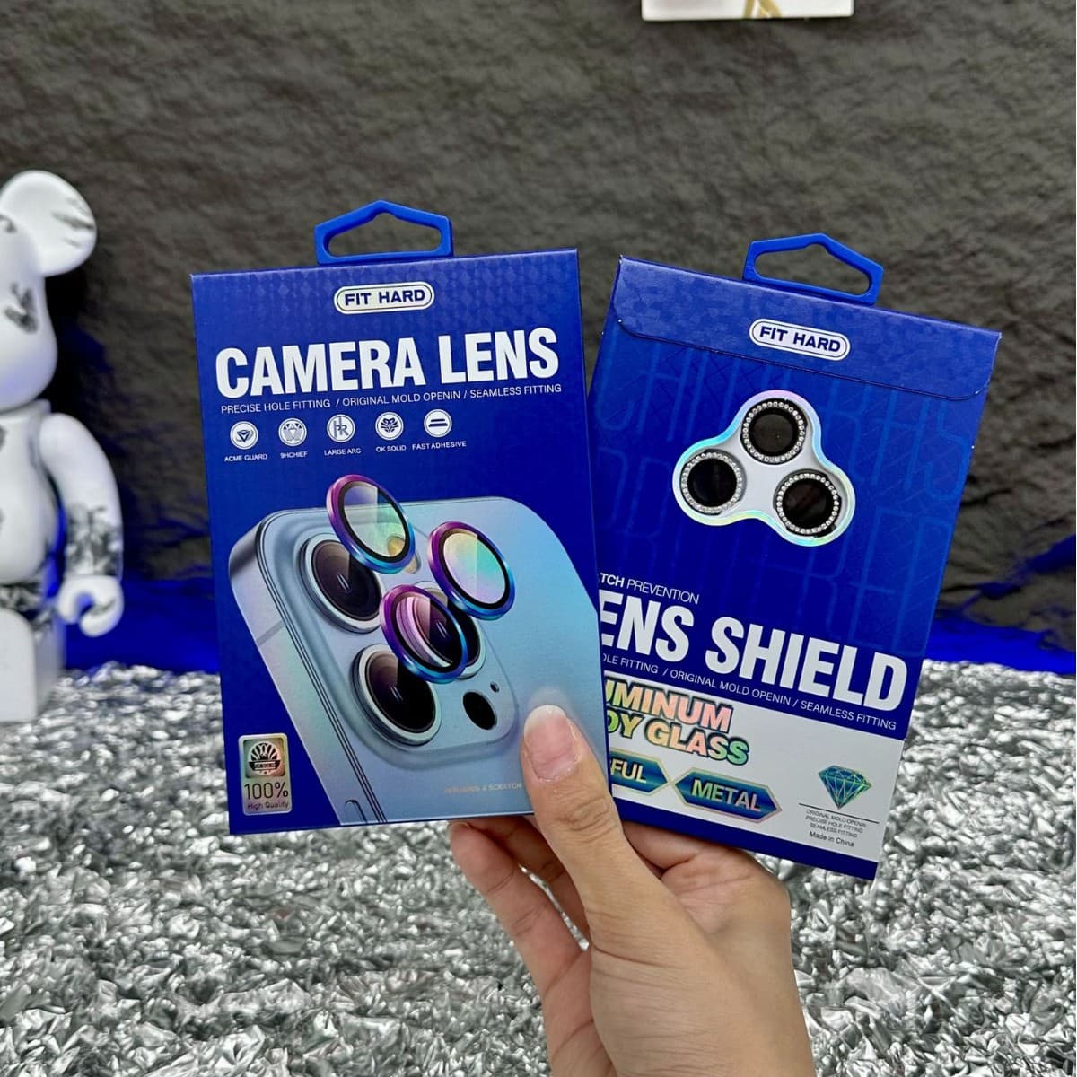 iPhone 17 Apple Mobile Phone Lens Film Locator Packaging Box Camera Film Carton Custom Design