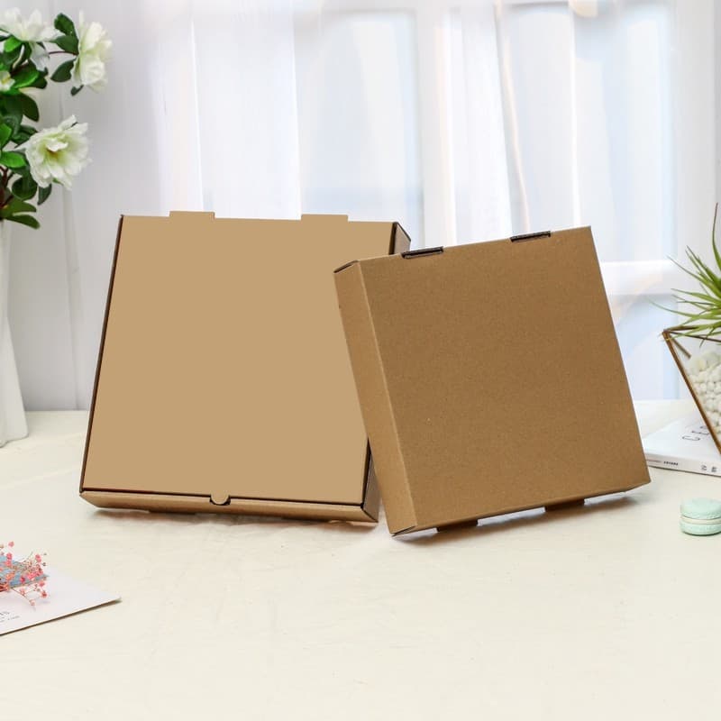 Trendy Pizza Boxes in Stock, Corrugated Pizza Boxes Can Also Be Customized with Your Own Design, Takeout Cake Boxes, Afternoon Tea, Extra Thick