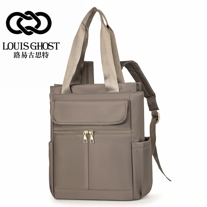 Women's Fashion Contrast Color Outdoor Travel Backpack, Oxford Cloth Hand-Carry Casual Daypack