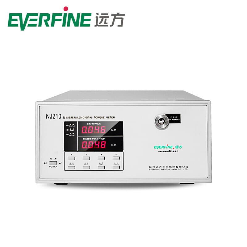 EVERFINE Intelligent Torque Tester NJ210 Dual Window Display with Torque Upper Limit Setting