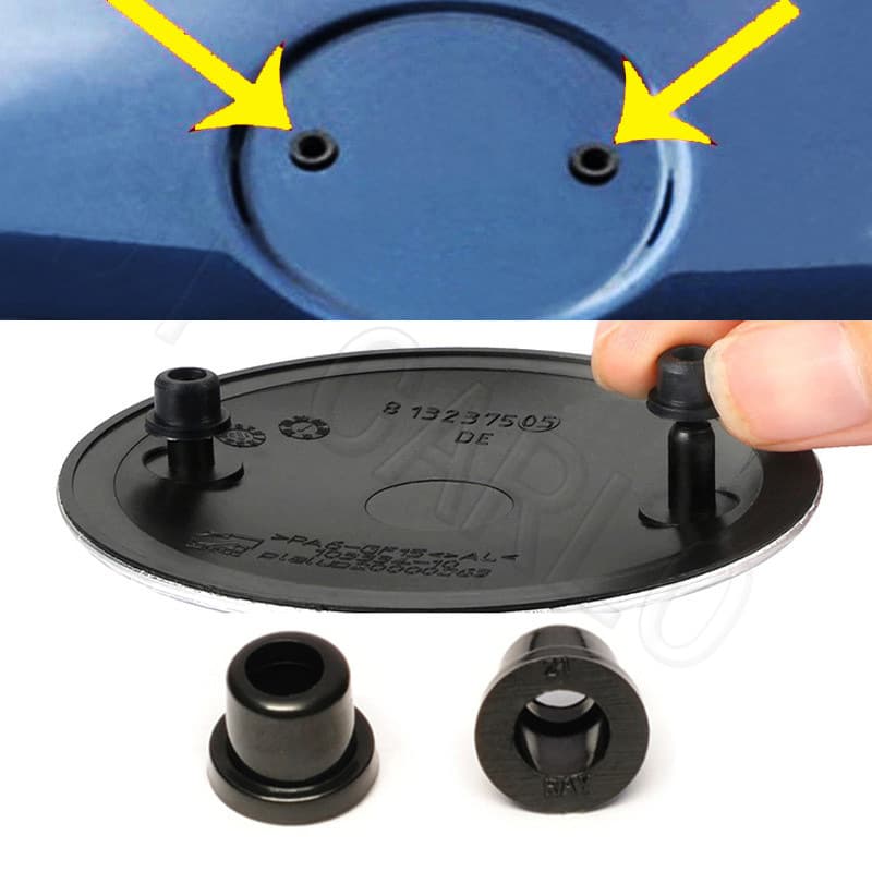 Fit BMW E60 E61 E46 E30 E36 Hood Emblem Gasket BMW Front Badge Seal Ring 51141807495