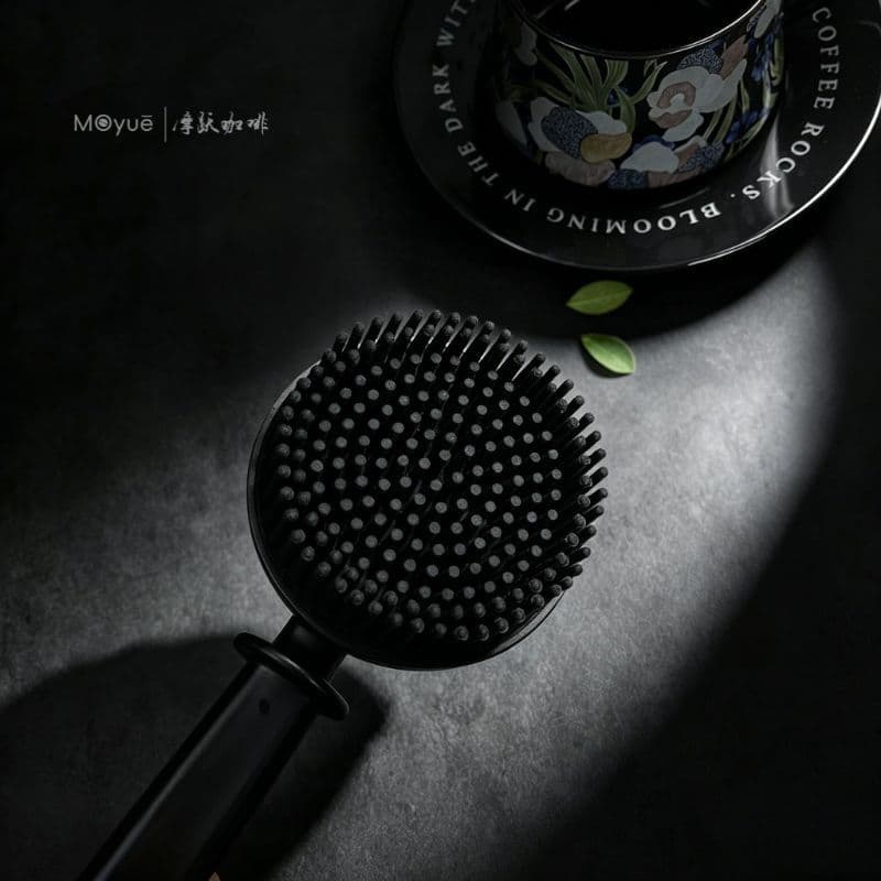 Coffee Machine Brew Head Cleaning Brush Silicone Arc Shower Screen Cleaning Brush Cleaner Tool Brush Dispersion Screen