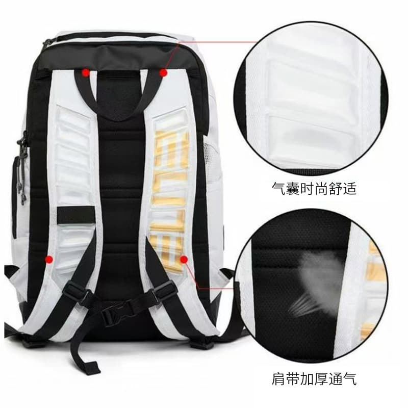 New Cushioned Laptop Backpack Large Capacity Basketball Bag Unisex Student Backpack Sports Casual Backpack Wholesale In Stock
