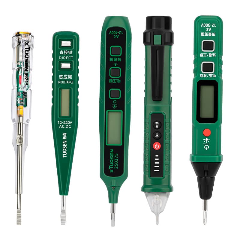 Tuosen Screwdriver Voltage Tester New Electrician Special Automatic Smart Digital Display Induction Test Pen