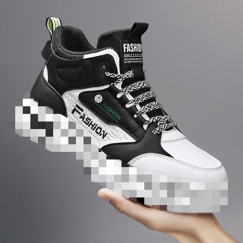 Martin Boots Versatile Fashion Outdoor Work Shoes Trendy Breathable Korean Style High-Top Casual Shoes Men's Shoes Spring and Autumn New Arrival