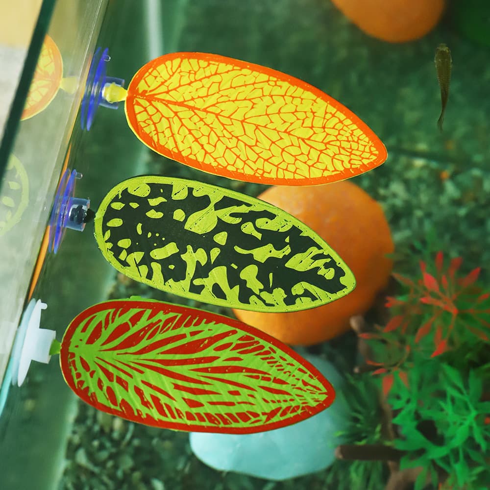 Aquarium Decoration Artificial Leaves for Betta Fish Sleeping Resting Spawning Leaf Aquarium Supplies Pet Fish Hiding Bed Leaf