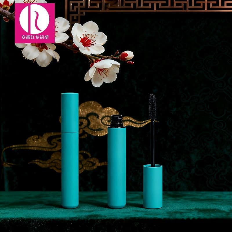 Custom 10ml Round Aluminum Tube Eyelash Growth Serum Tube Packaging, Eyelash Glue, Eyeliner Liquid Empty Bottle Cosmetic Packaging