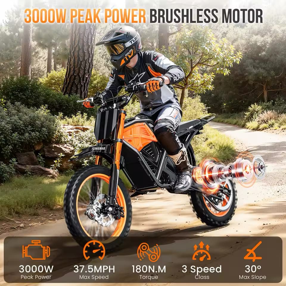 Export electric off-road motorcycles, all-terrain mountain beach electric vehicles, adult outdoor motorcycles exclusively for cross-border supply