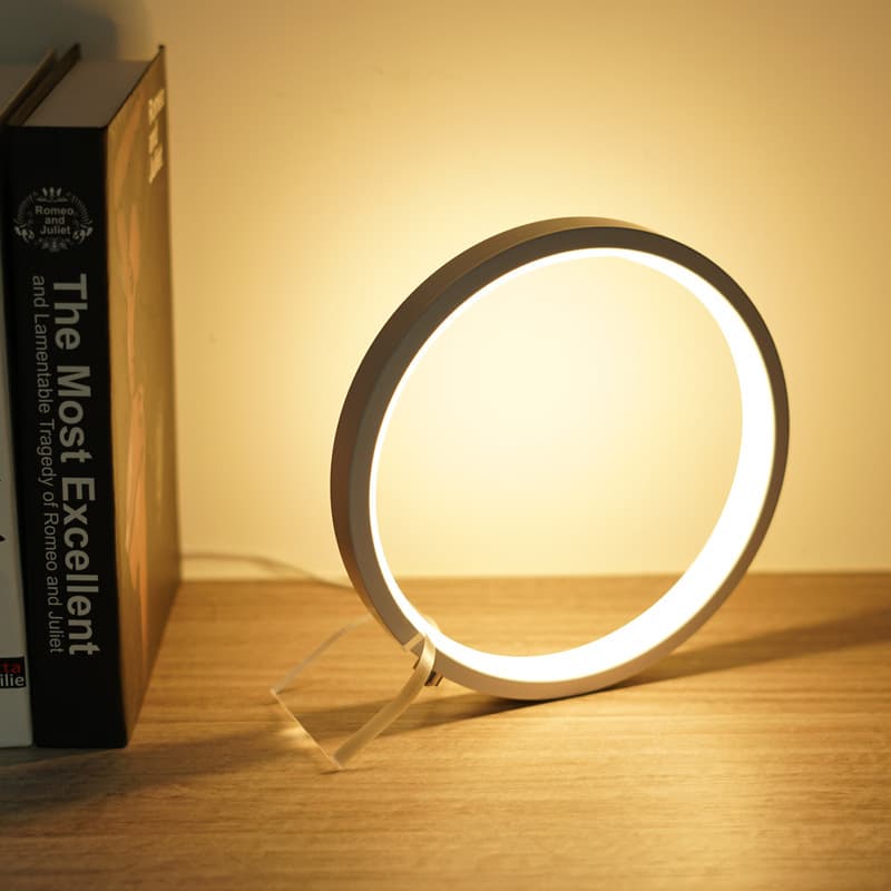 Cross-border Hot Style Table Lamp Three-color USB Plug-in Dimmable Bedroom Dorm Bedside Night Light Nursing Smart Lamp