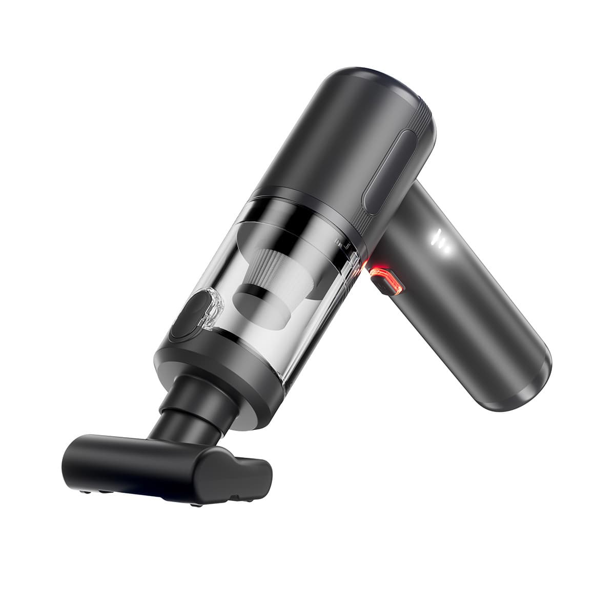 Car Vacuum Cleaner with Super Strong Suction, Cordless Handheld Small Portable Vacuum Cleaner for Car, 2-in-1 Suction and Blowing
