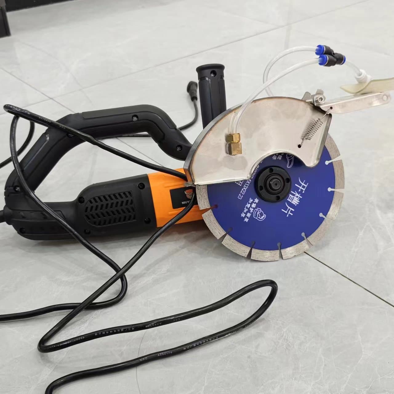 High-power dust-free cutter hydraulic electric 192 groover for concrete walls with brushless installation