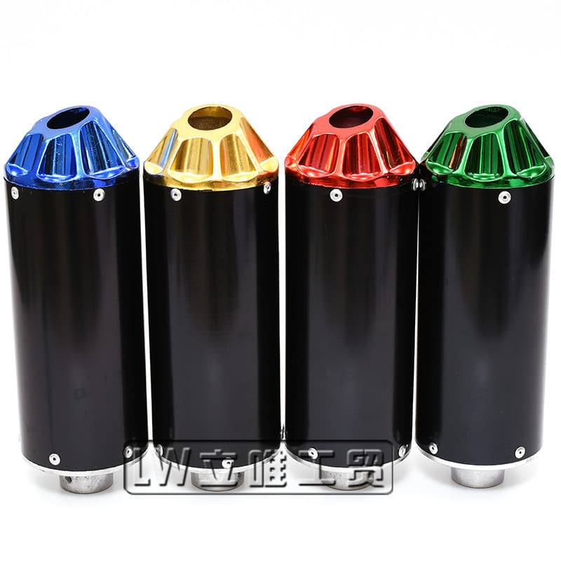 Dirt Bike Modification Parts 50-125 Small High Race Apollo Dirt Bike Exhaust Pipe Muffler Rear Section