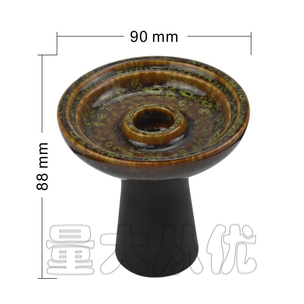 Factory Supply Cross-Border Source Silicone Hookah Accessories Hookah Bowl Ceramic Hookah Bowl