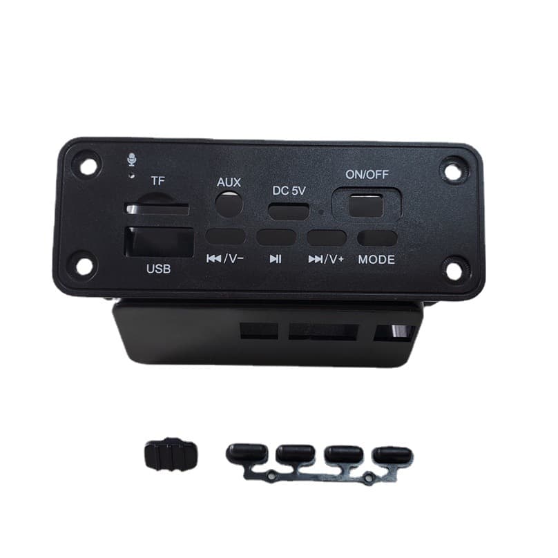 Audio power amplifier decoding board, MP3 car decoding, plastic panel, small speaker panel, Bluetooth face shell product development