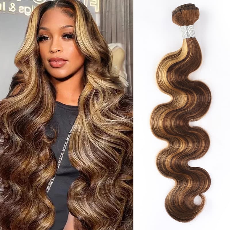 US Overseas Warehouse Drop Shipping P4/27# Body Wave Human Hair Bundle