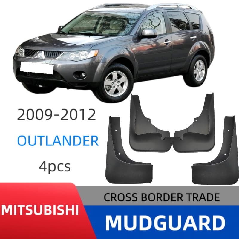 Suitable for Mitsubishi Outlander 2009-2012 Models, Foreign Trade Cross-Border Mud Flaps, Car Mudguards