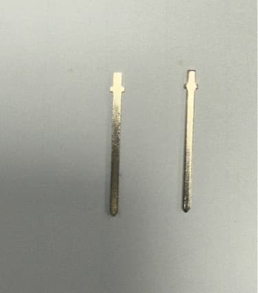 Automotive Plug Copper Pin Connector Pin 24*1.55*0.6m