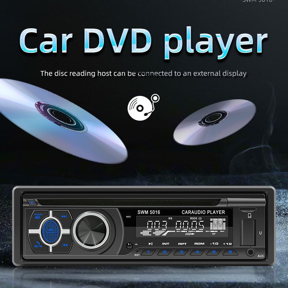 Car Bluetooth MP3 Player 12V Universal USB Truck Car DVD/CD Audio Stereo