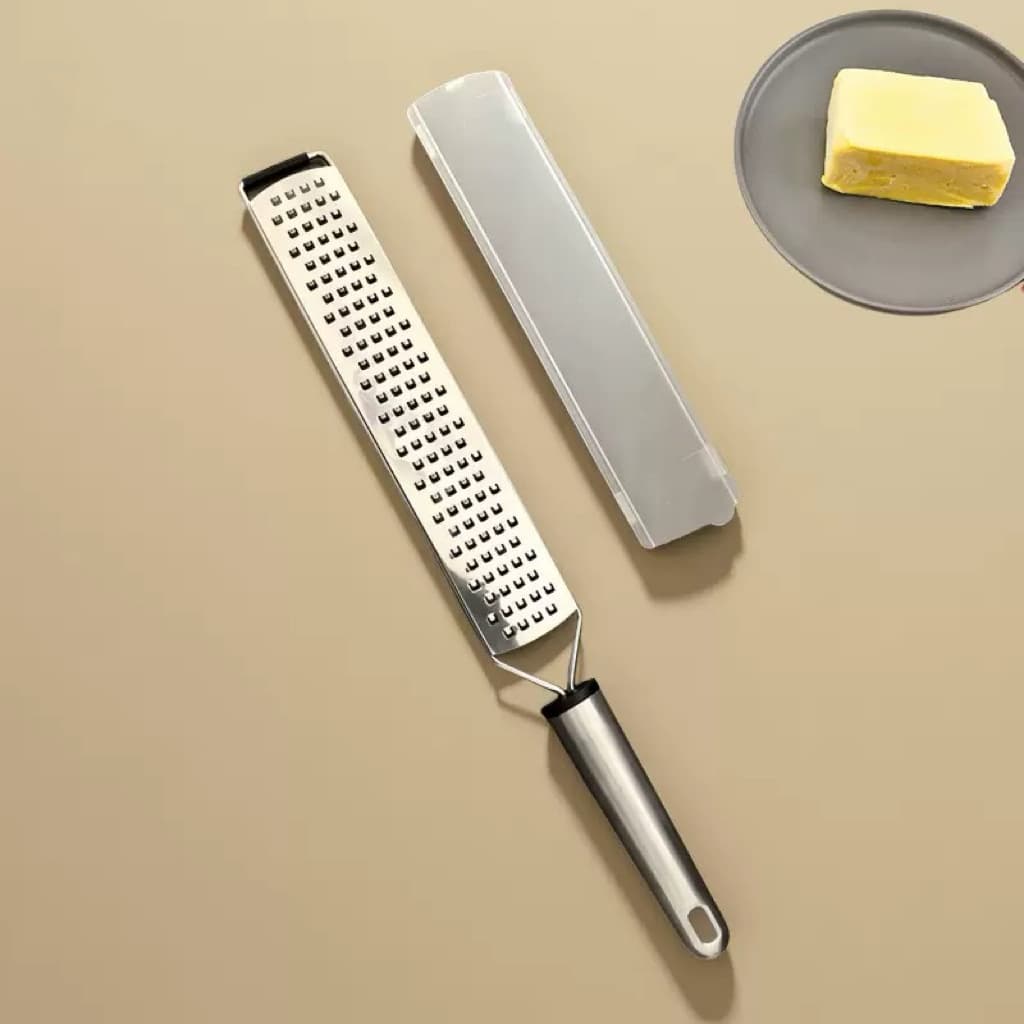 Stainless Steel Cheese Grater Parmesan Grater Chocolate Lemon Grater Multi-Functional Ginger Grater Fruit Peeler