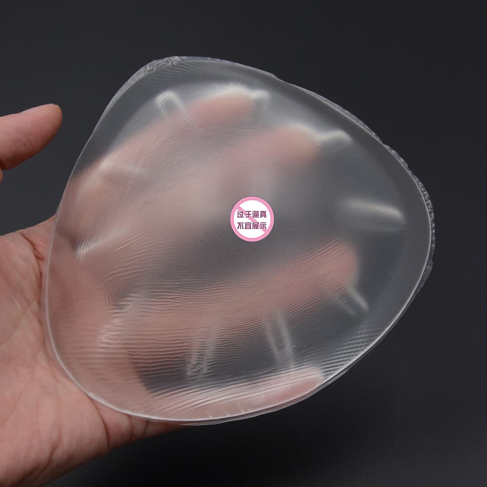 ATR-TM Triangular Transparent Silicone Fake Breast Post-Surgery Spa Prosthesis Chest Pad Shaping Bra Pad Factory