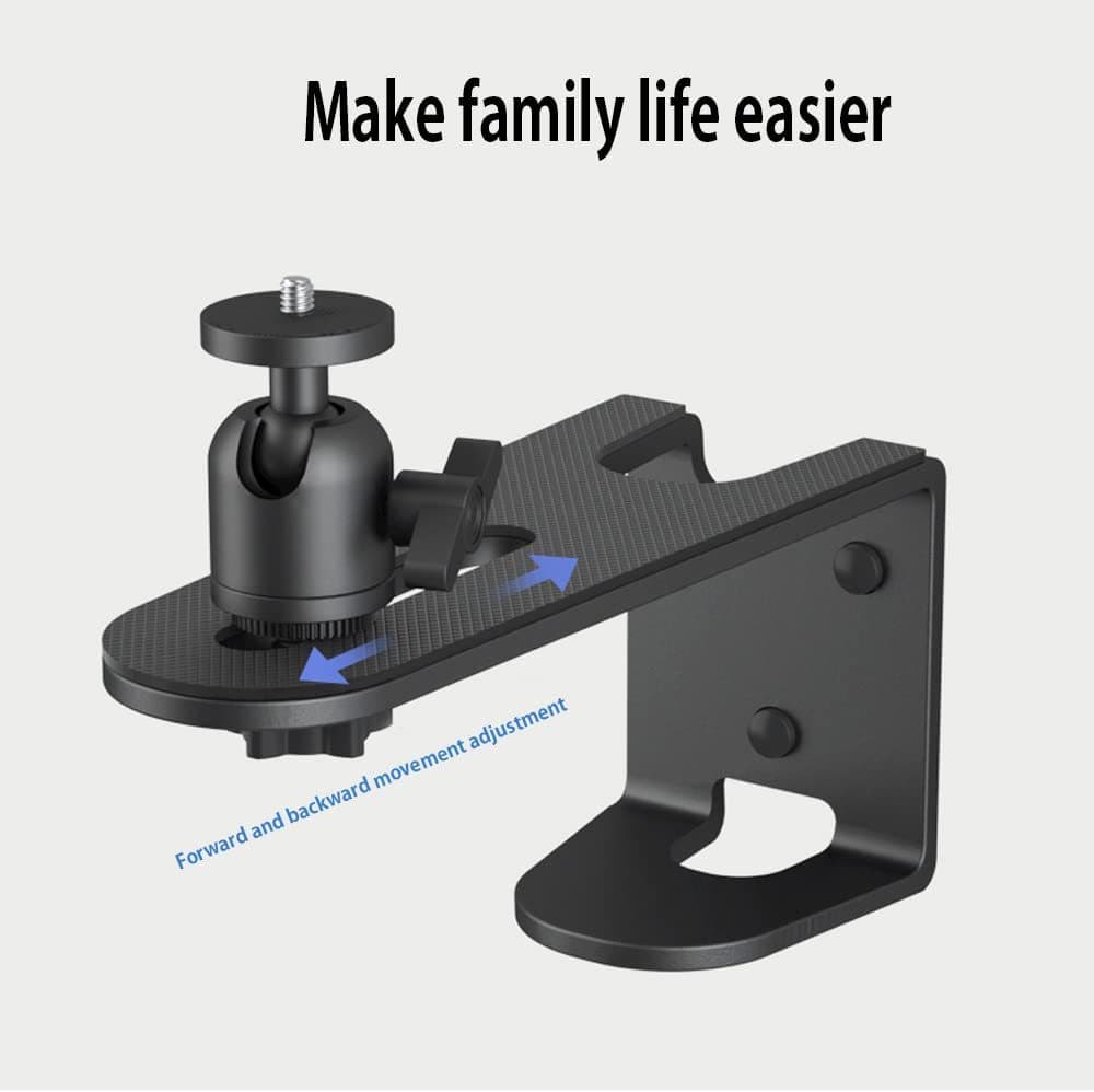 Cross-Border Hot-Selling Projector Stand Adjustable Suspension Bracket Wall Mount Inverted Mount Tray 360-Degree Swivel Hanger