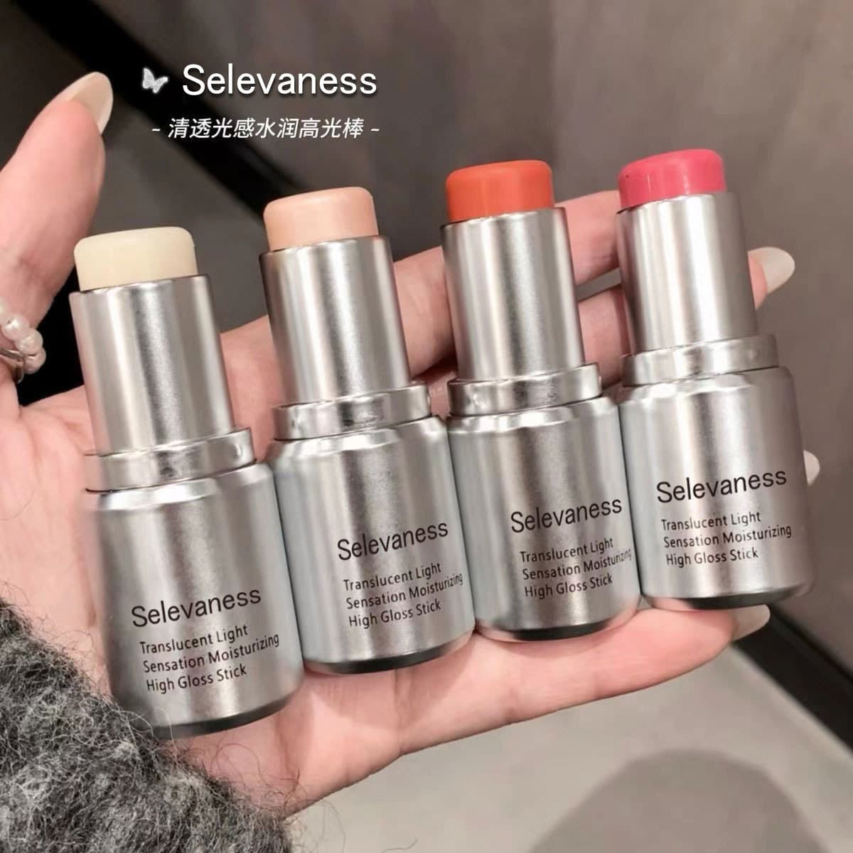Highlighter stick, contour stick, hydrating stick, women's highlighter, contouring stick, natural-looking blush cream, Calci glowing to brighten skin tone